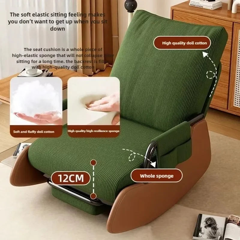 Nordic Style Rocking Reclining Chair