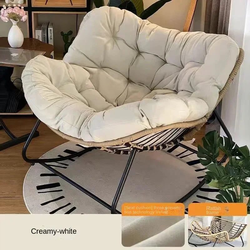Single Rocking Chair Nordic Style Lazy Sofa