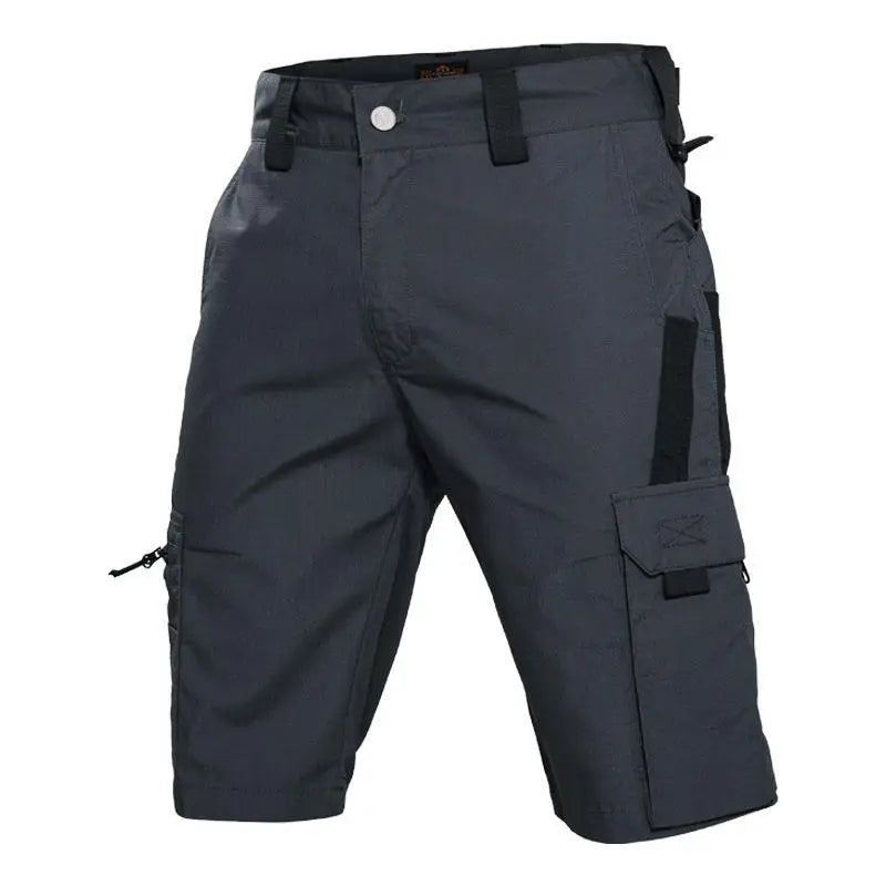 Men's Camouflage Multi Pocket Military Style Shorts