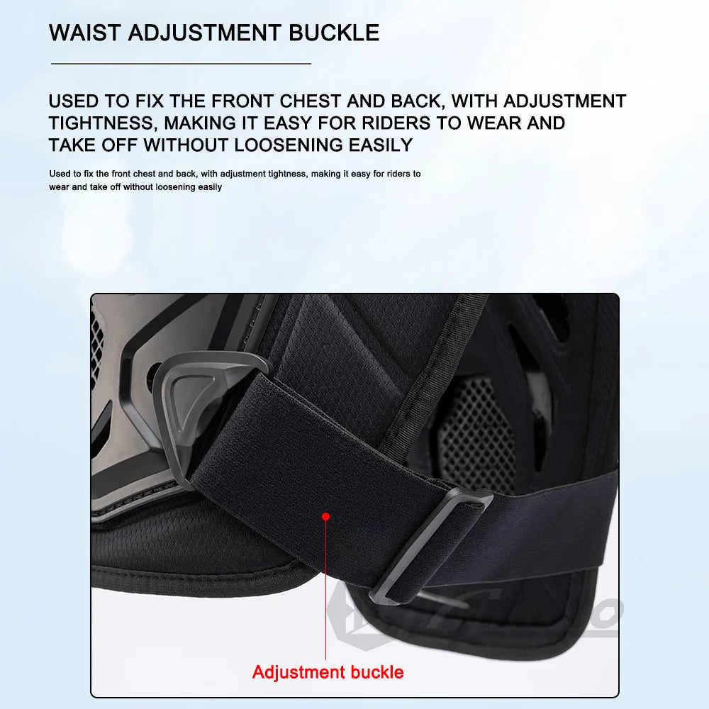 Men's Motorcycle Armor Vest Off-road Racing
