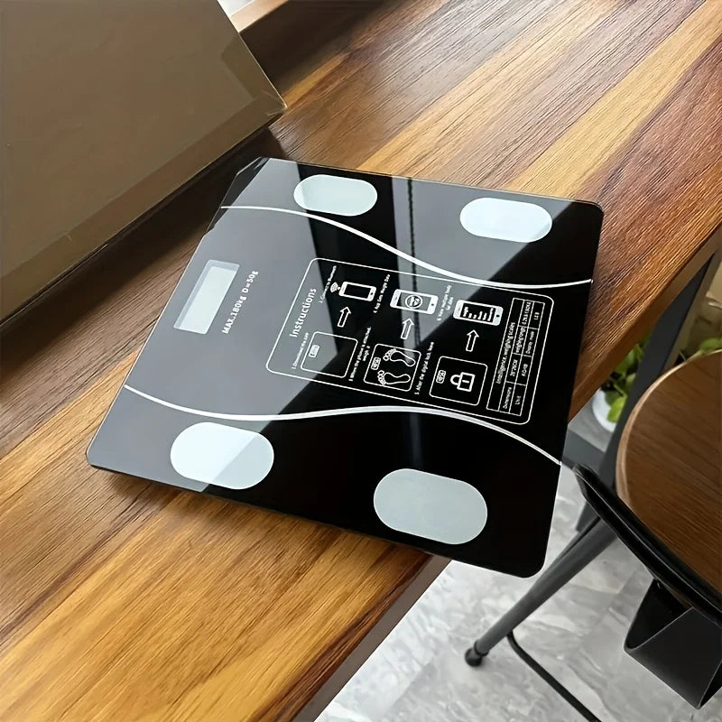 Intelligent Digital Body Scale with Backlit LED Display