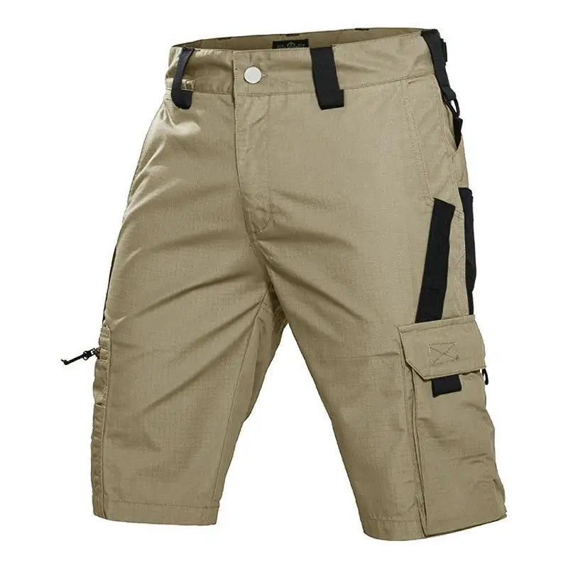 Men's Camouflage Multi Pocket Military Style Shorts