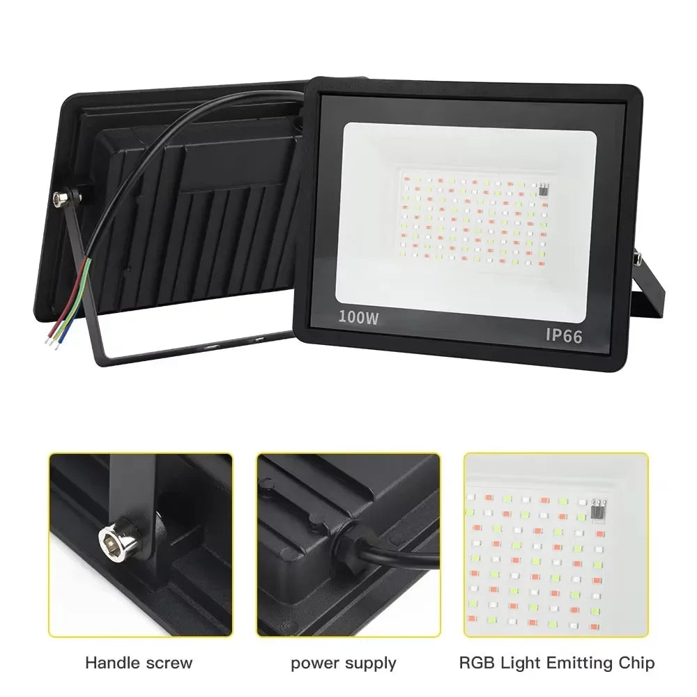Waterproof Outdoor RGB Landscape Lighting