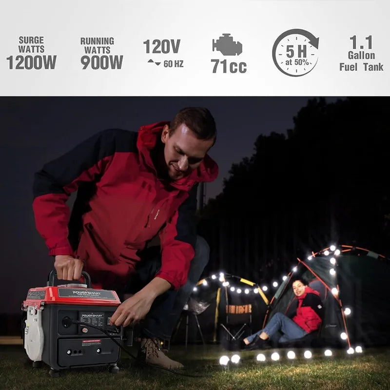 1200W Portable Generator for Camping Outdoor