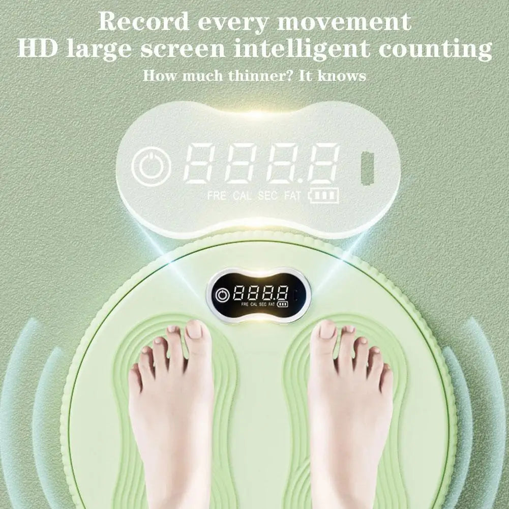 Intelligent Counting Rechargeable Fitness Twist Waist Boards