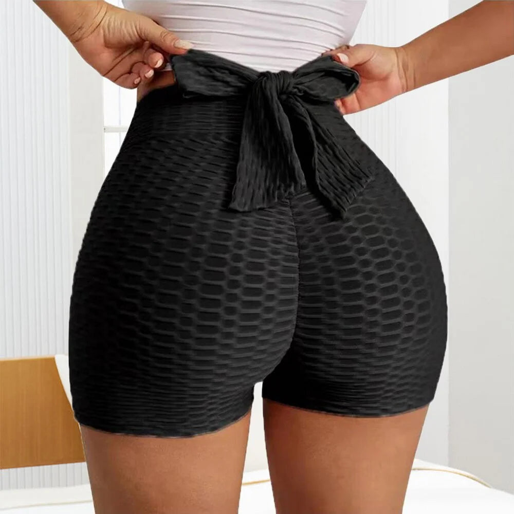 Sexy Bow Tie Leggings Elastic Waistband Stretchy Comfortable