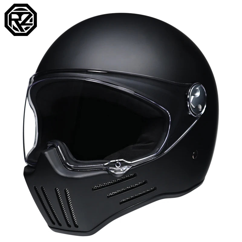 DOT Motorcross Vintage Full Face Retro Helmet
