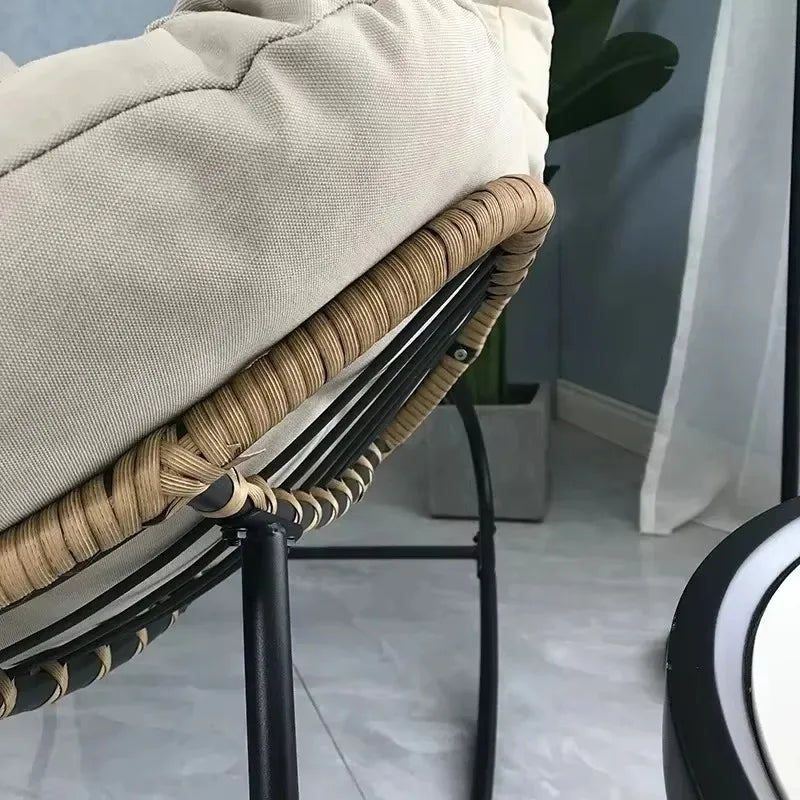 Single Rocking Chair Nordic Style Lazy Sofa