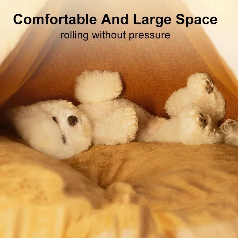 Winter Warm Soft Nest Kennel Cozy Sleeping Cave