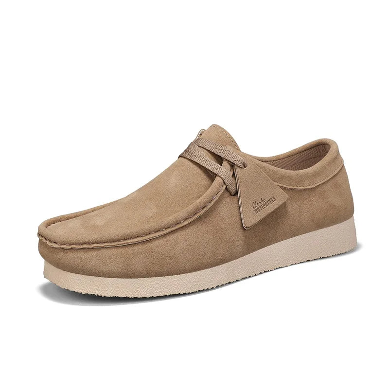 Vintage Suede Comfortable Mens Boat Shoes