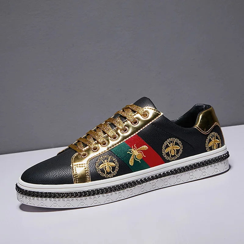 Trendy Embroidered Casual Sneakers