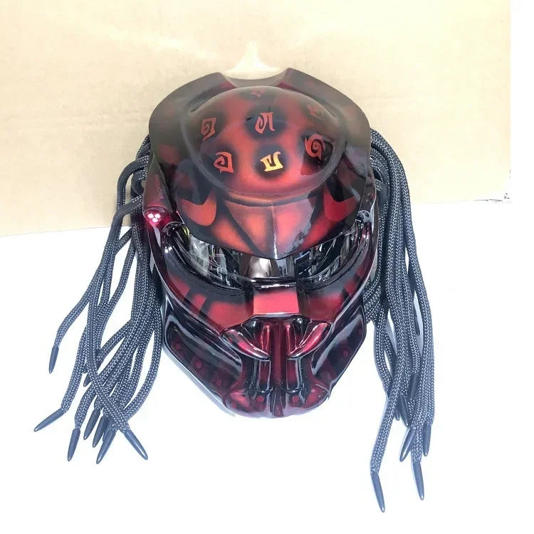 Predator Carbon Fiber Full-face Helmet DOT ECE