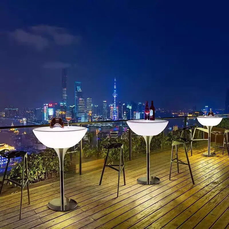 16 Colors LED Light-Emitting Bar Stools