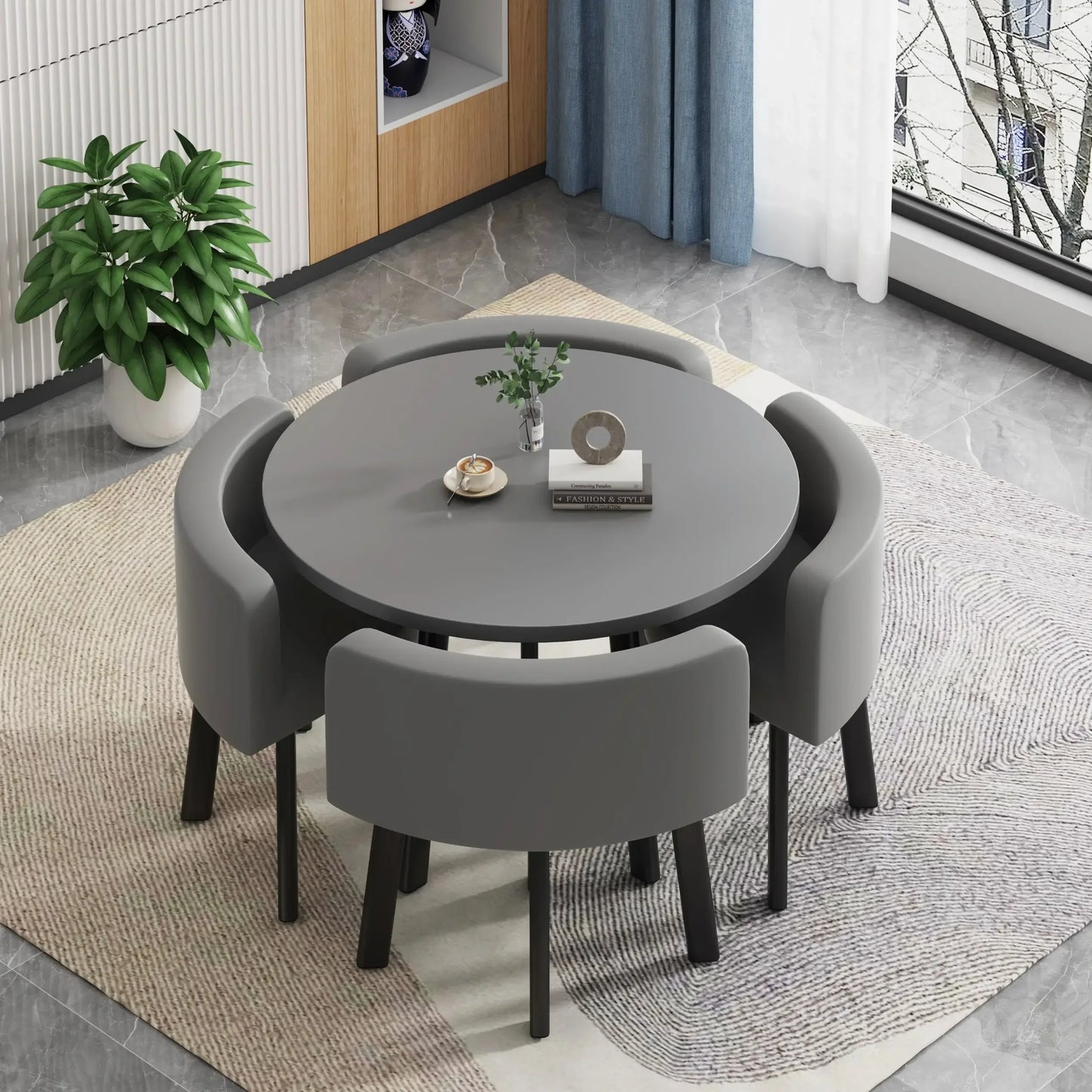 Dining Set Round Table