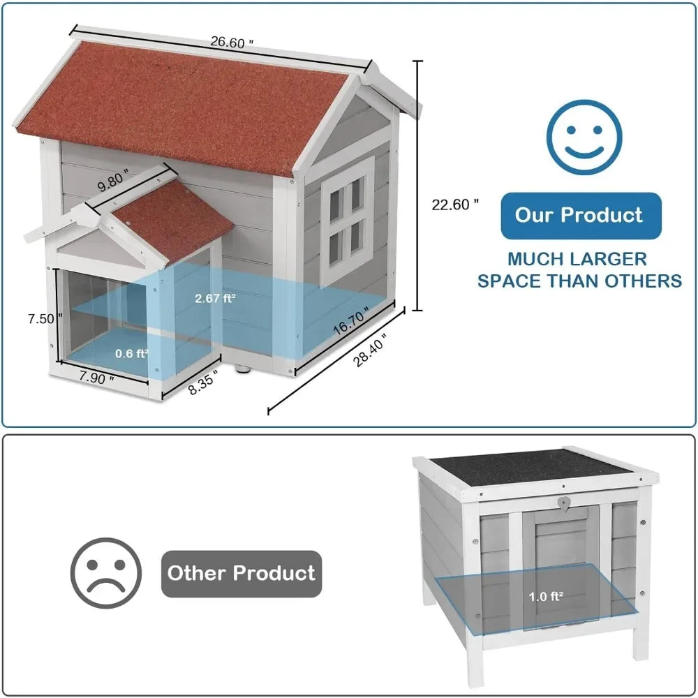 House for Cats Bed Cat House Outdoor