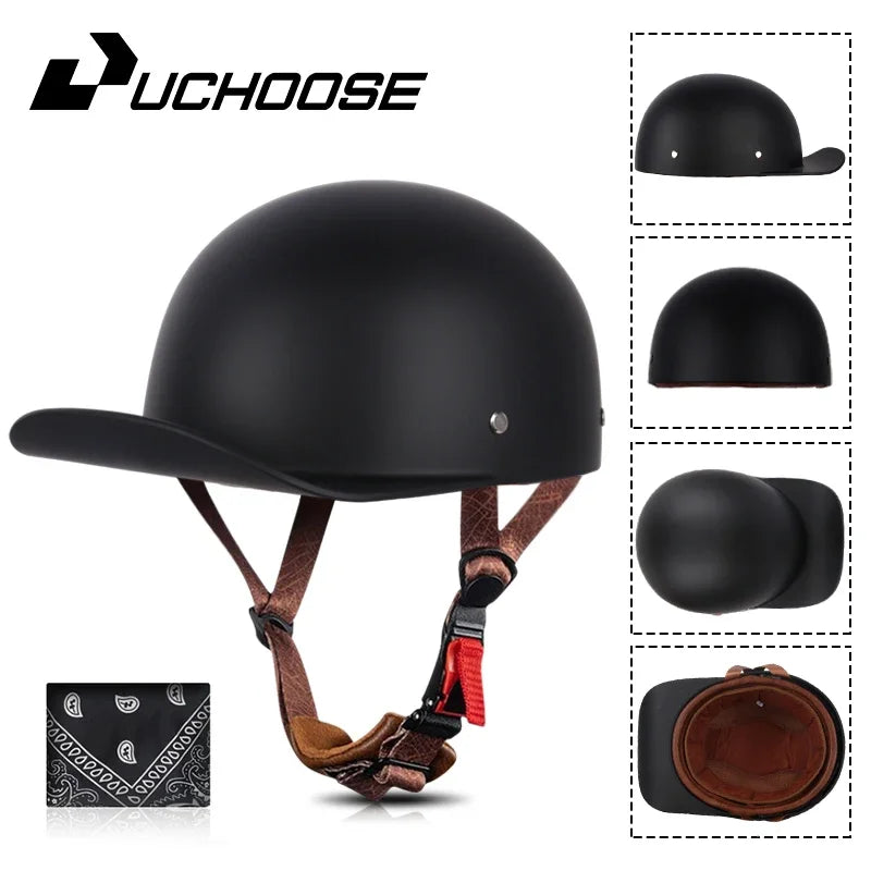 Retro Half Helmet Four Seasons Universal