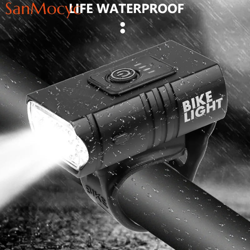 LED Bicycle Light 1000LM USB Rechargeable