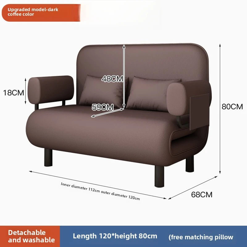 Sofa Bed Folding Dual-Purpose Small Apartment
