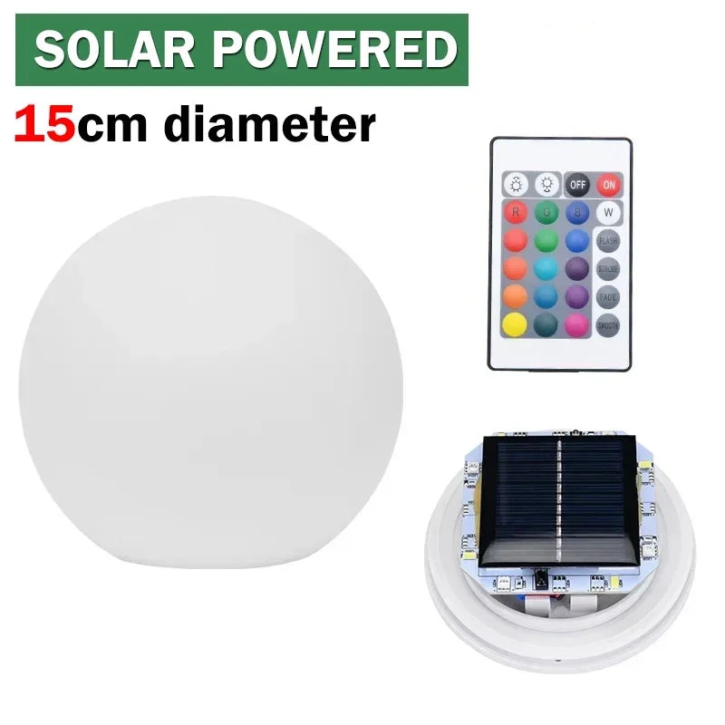 LED Ball Waterproof Landscape Garden Decor