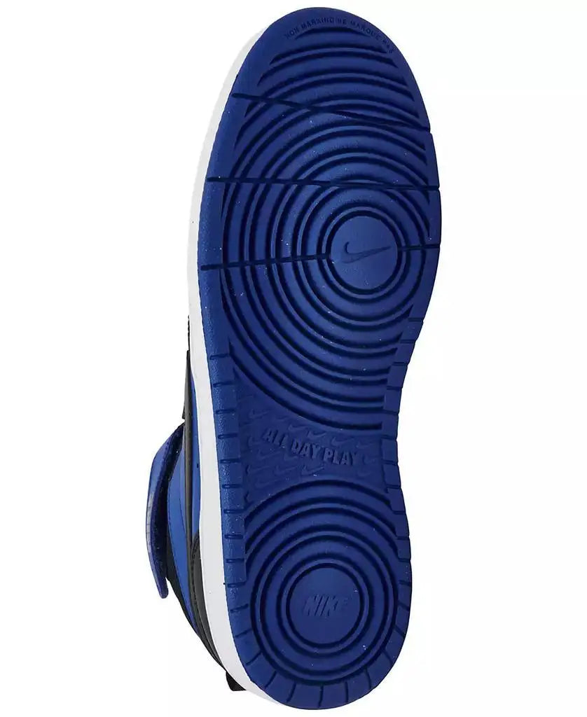Nike | Big Boys' Court Borough Mid 2 Fastening Strap Casual Sneakers