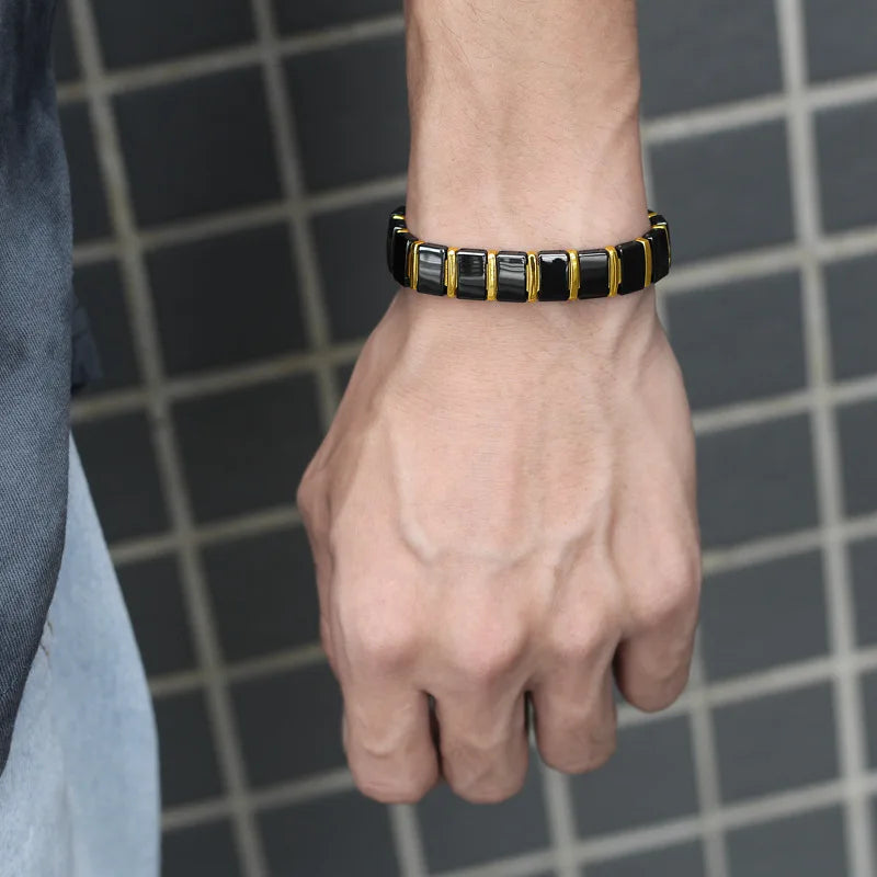 Titanium Magnetic Therapy Bracelet with Regulator