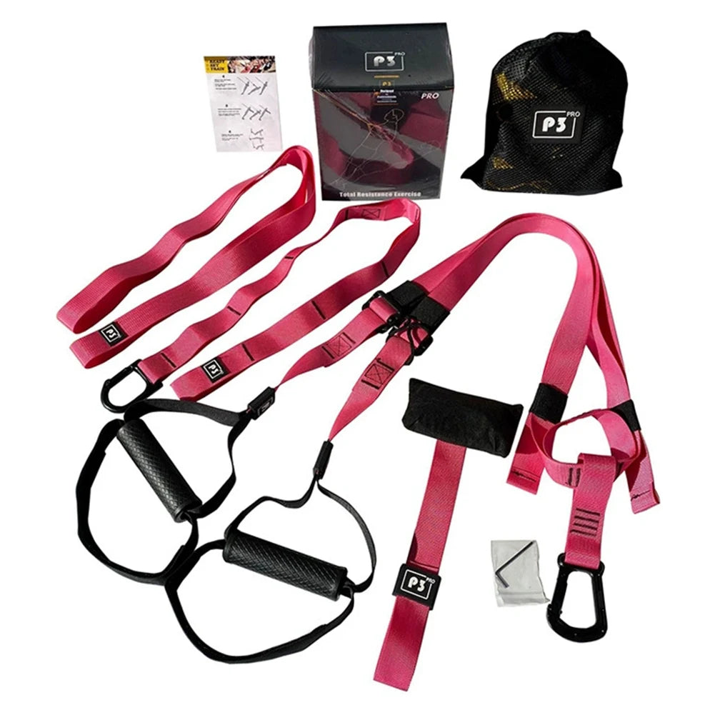 Multi-Function Bodyweight Resistance Bands for Full Body Workout