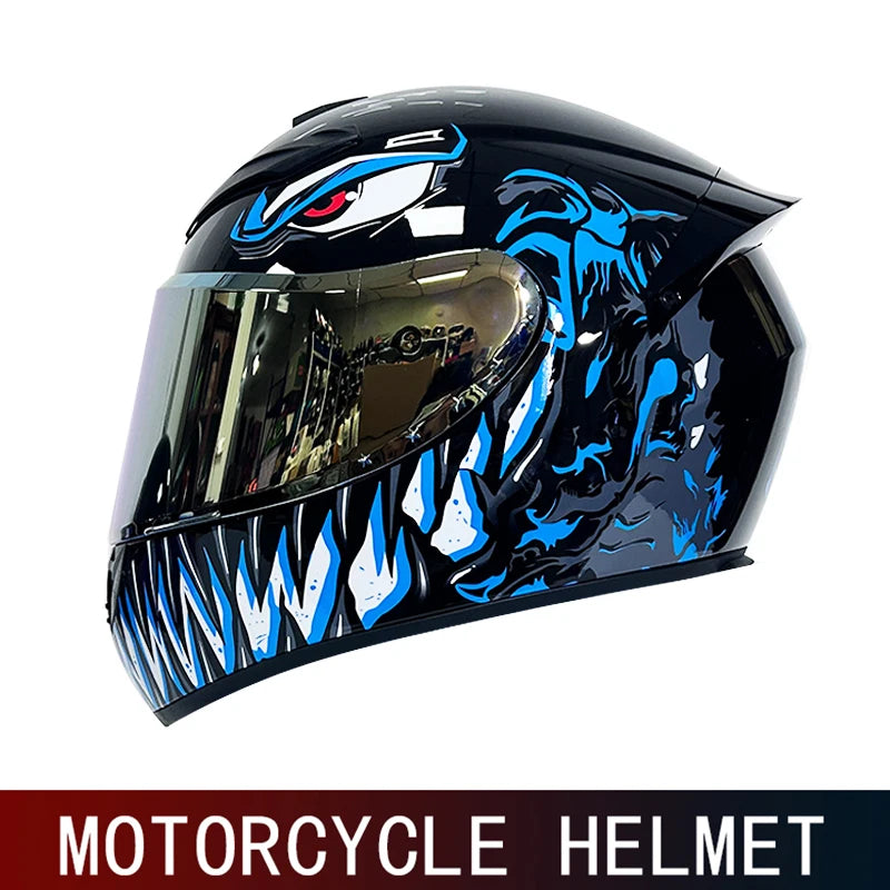 Sunshade Retro Full Racing Helmet
