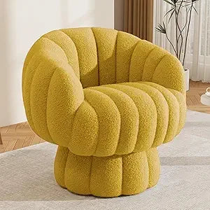 Mid Century Modern 360* Swivel Accent Chair Set of 2