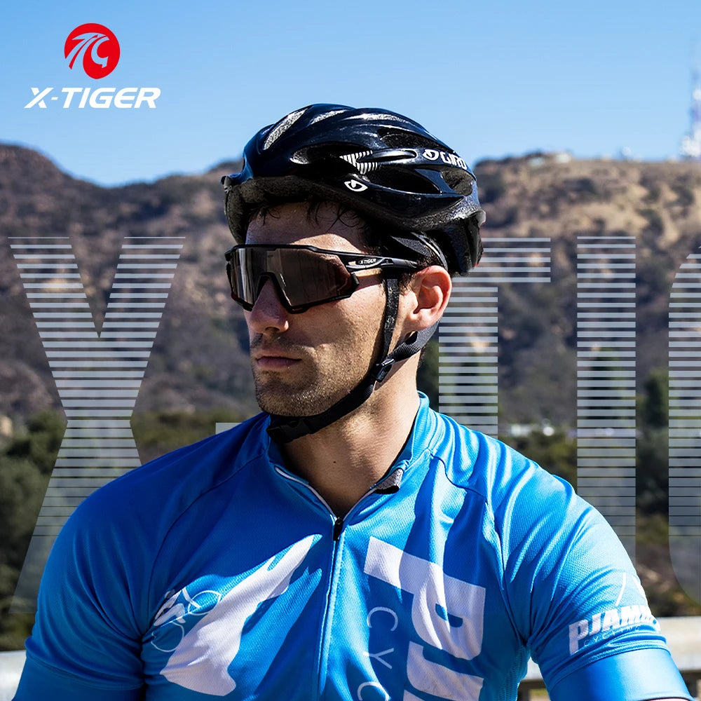 X-TIGER Photochromic Sunglasses Sport Cycling Glasses