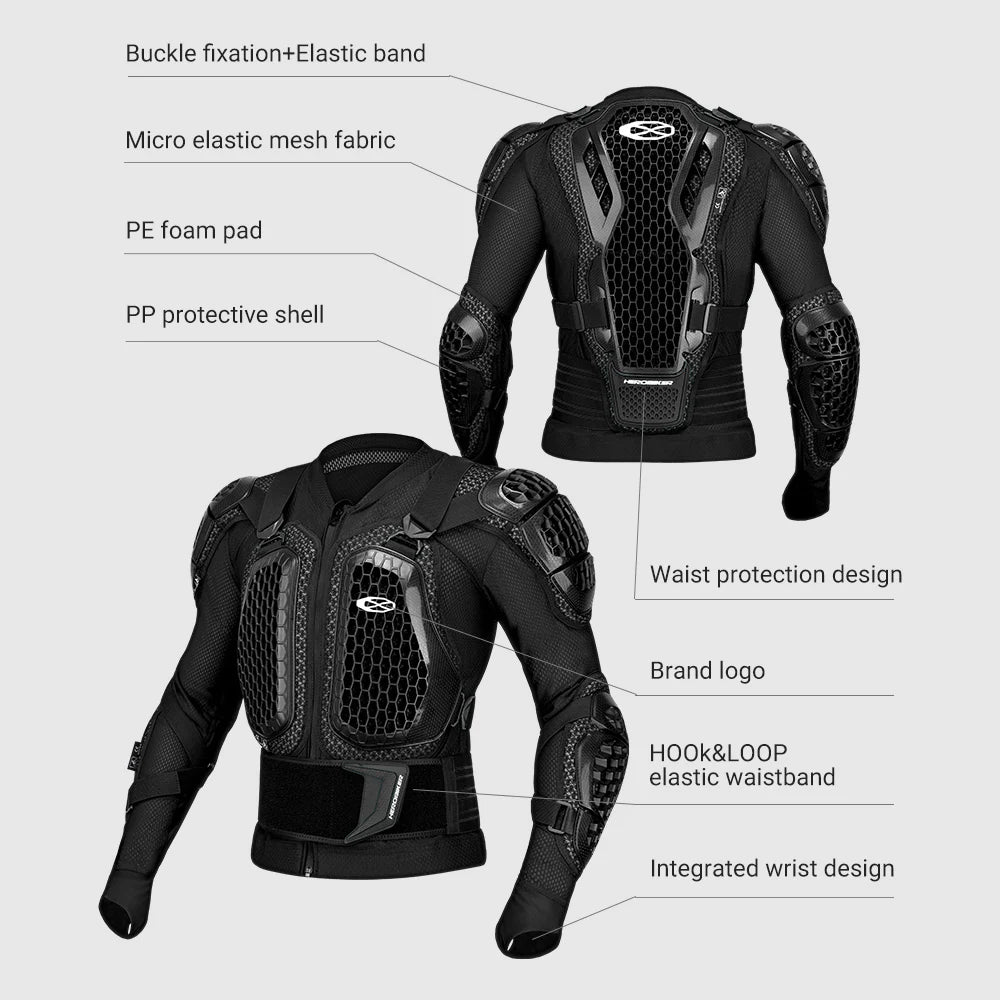 Off-Road Motorcycle Armor Protection CE Certified