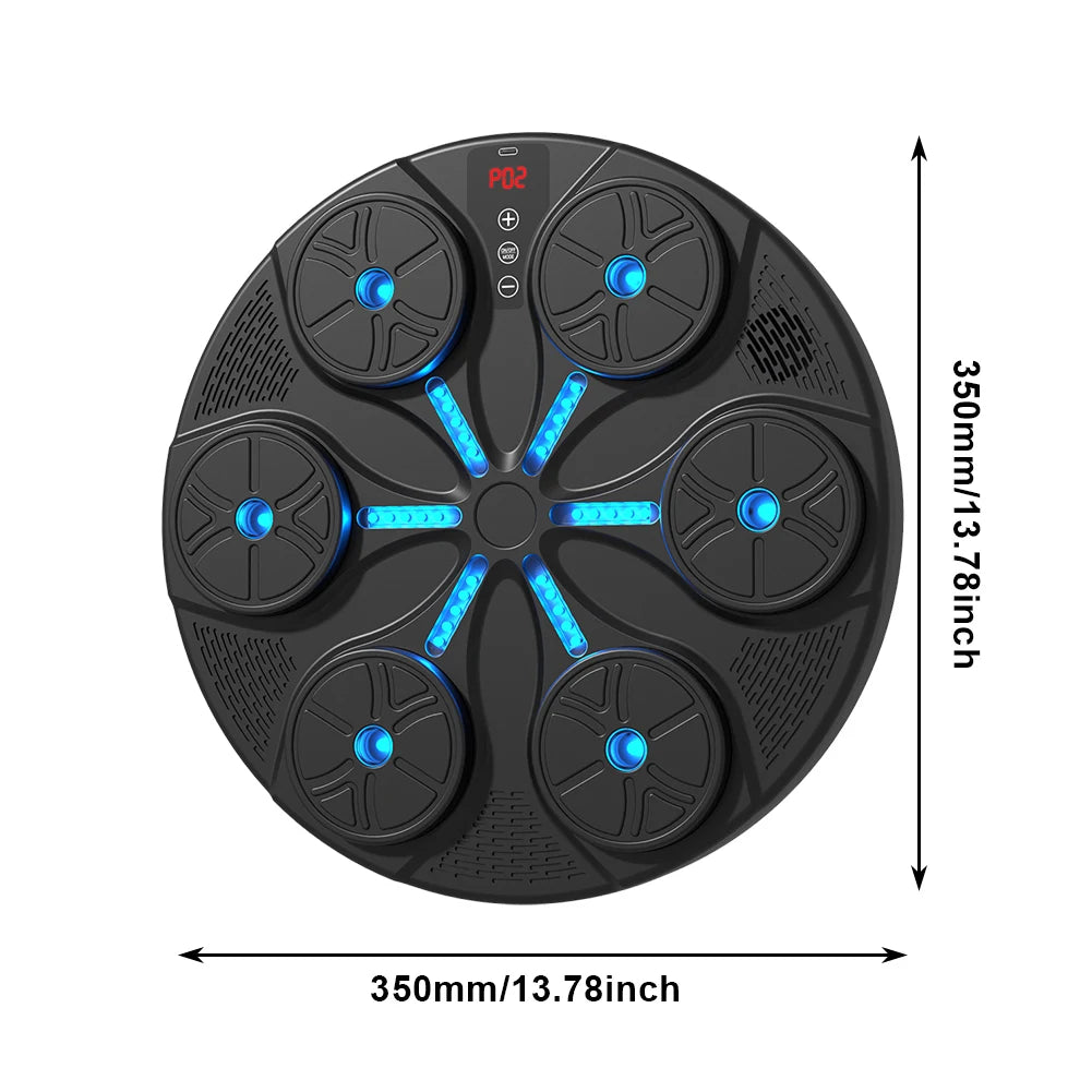 Boxing Reaction Wall Target Adjustable with Gloves