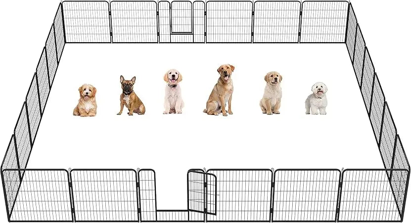 Foldable Metal Pet Playpen Dog Exercise Kennel