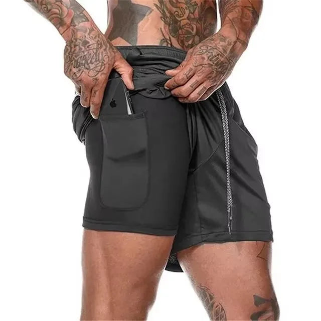 Sportswear 2 In1Compression Shorts