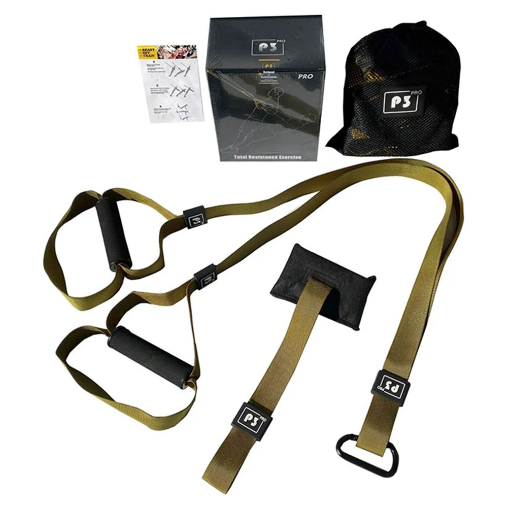 Multi-Function Bodyweight Resistance Bands for Full Body Workout