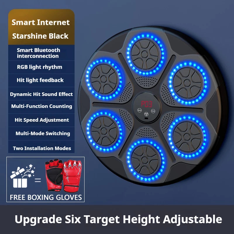 Music Boxing Machine Smart Bluetooth Wall Mounted