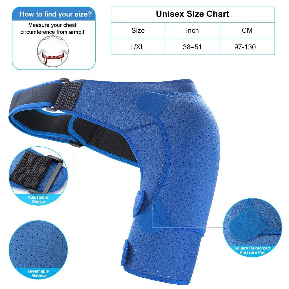 Shoulder Stability Brace Light and Breathable Neoprene Support