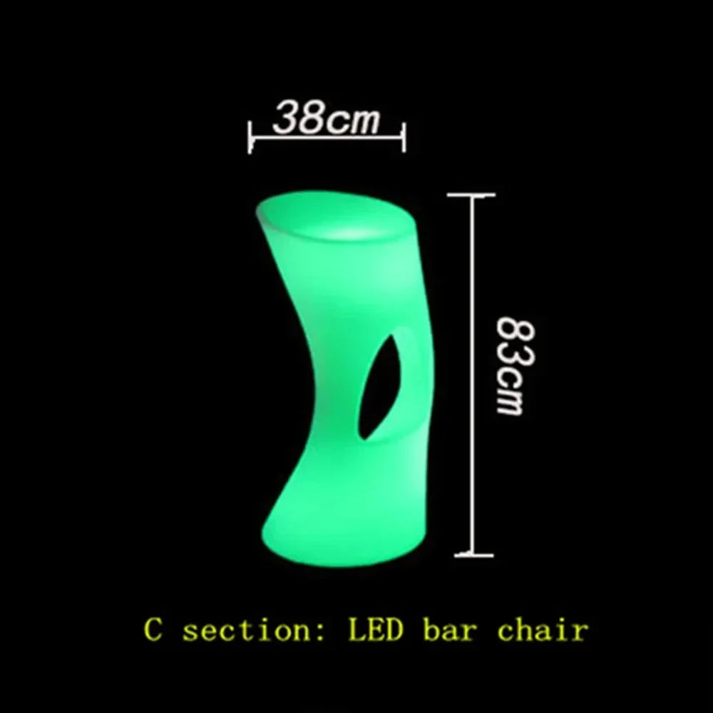 Led Illuminated Cocktail Table