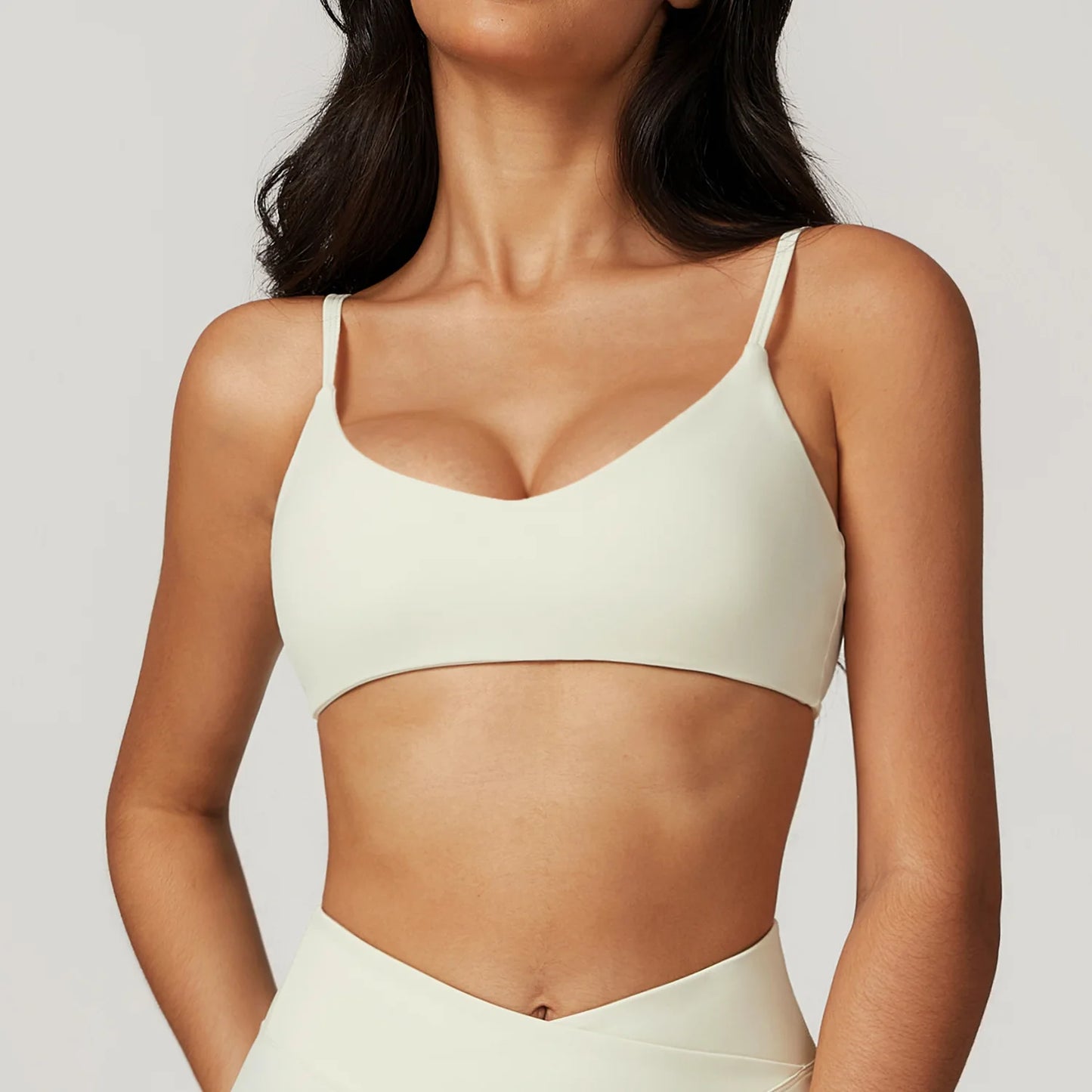 Workout Tank Top Backless Shockproof Breathable