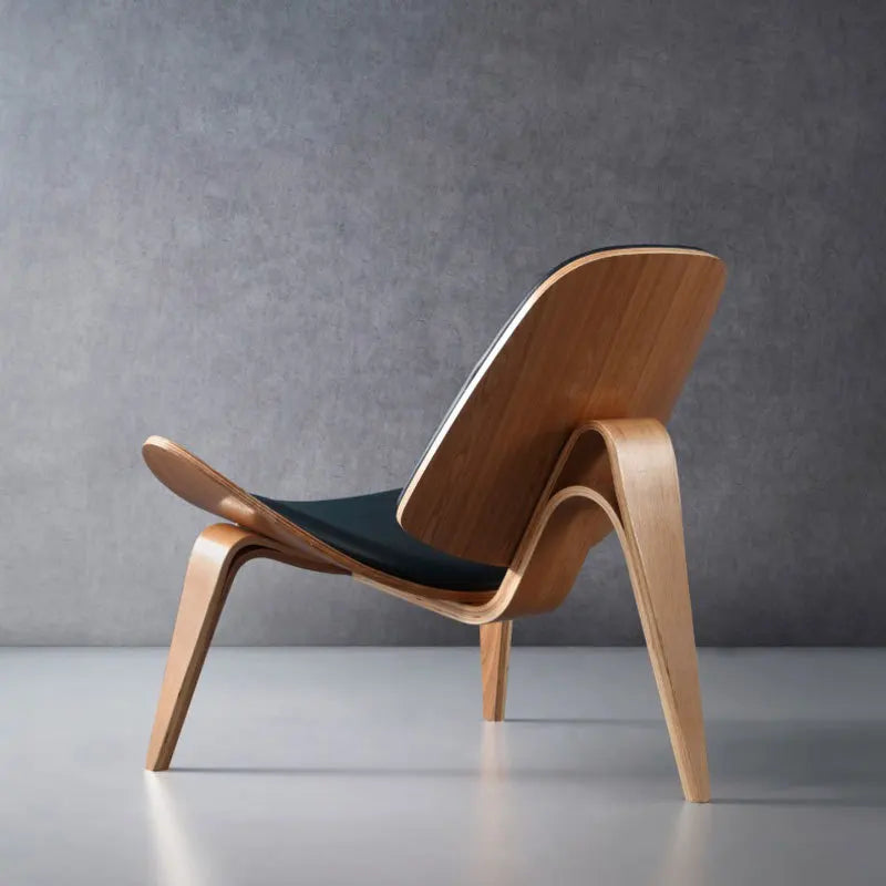 Nordic High-End Light Luxury Solid Wood Leisure Chair