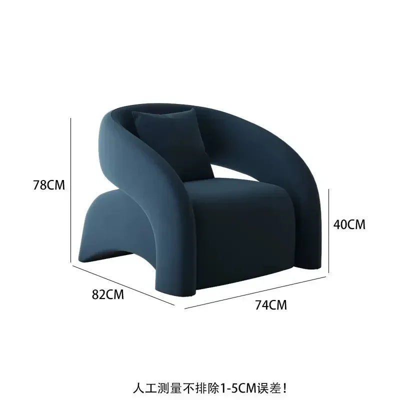 Single Sofa Leisure Chair Designer Luxury