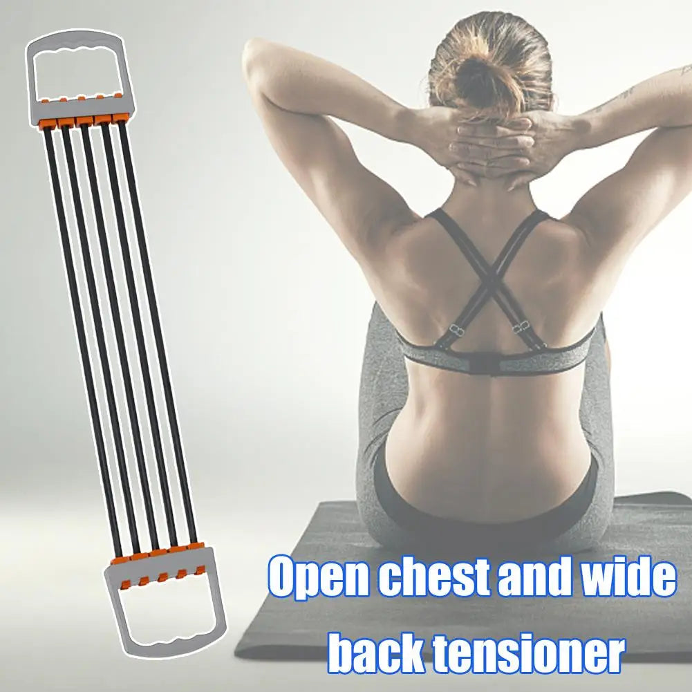 Adjustable Chest Workout Resistance Band Strength Trainer