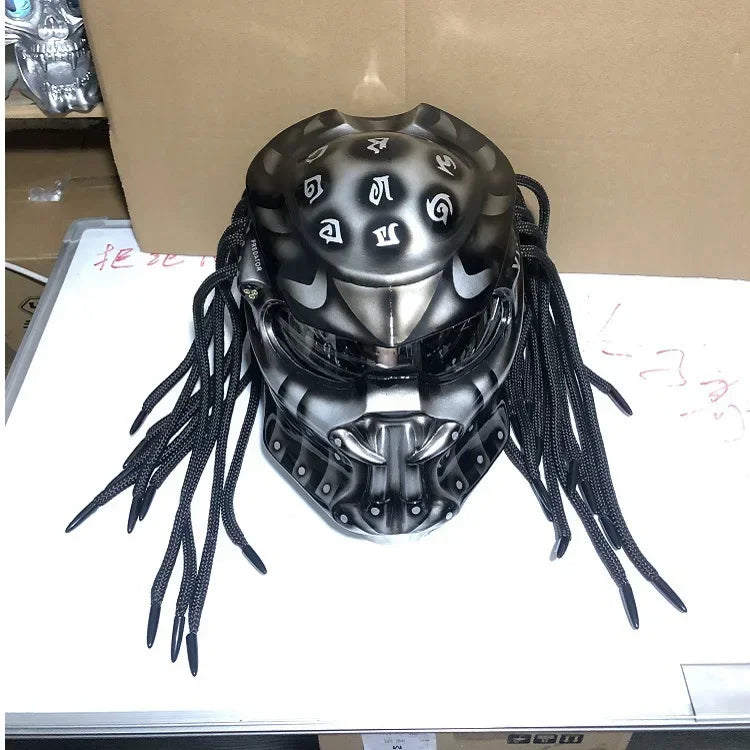 Predator Carbon Fiber Full-face Helmet DOT ECE