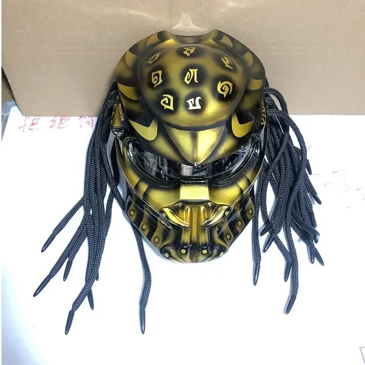 Predator Carbon Fiber Full-face Helmet DOT ECE