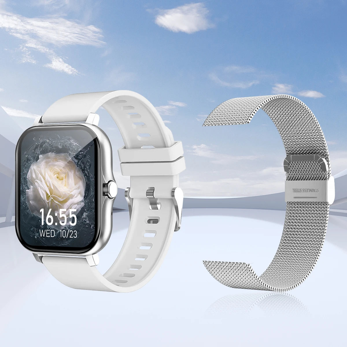 Smart Watch Wireless Fitness Monitoring for IPhone/Andriod