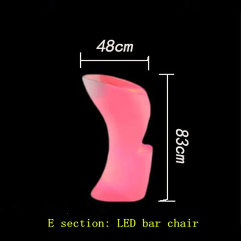 Led Illuminated Cocktail Table