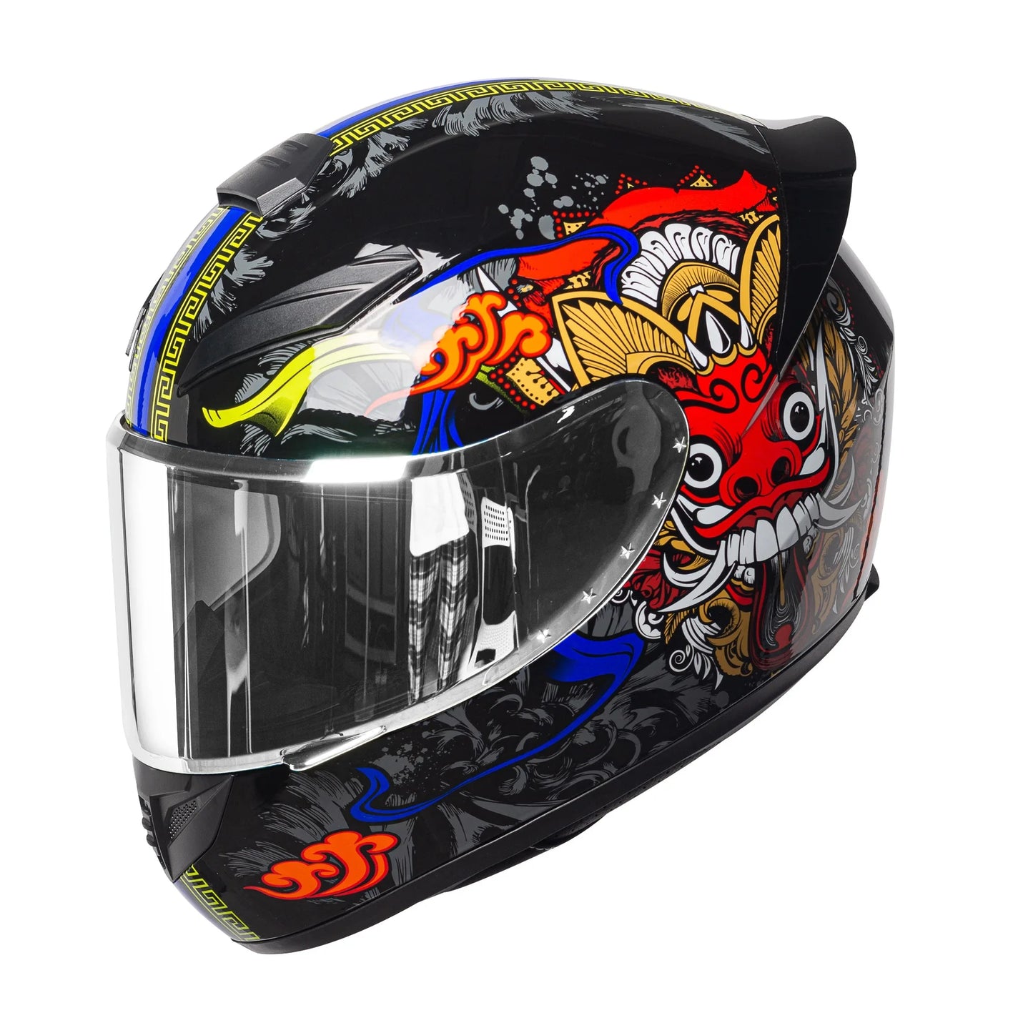 Motorcycle Helmet Safe All Seasons Full Helmet