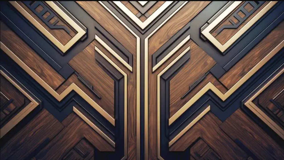 3D Abstract Geometric Background Wallpaper