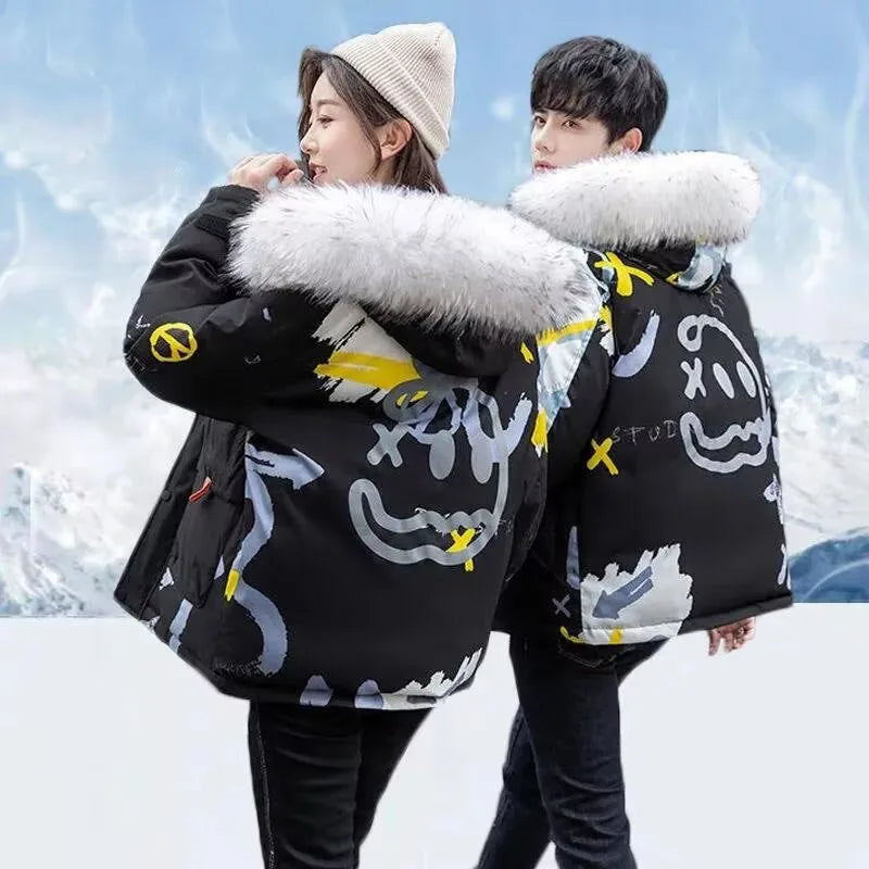 Men's Down Jacket Winter Short Style Outerwear