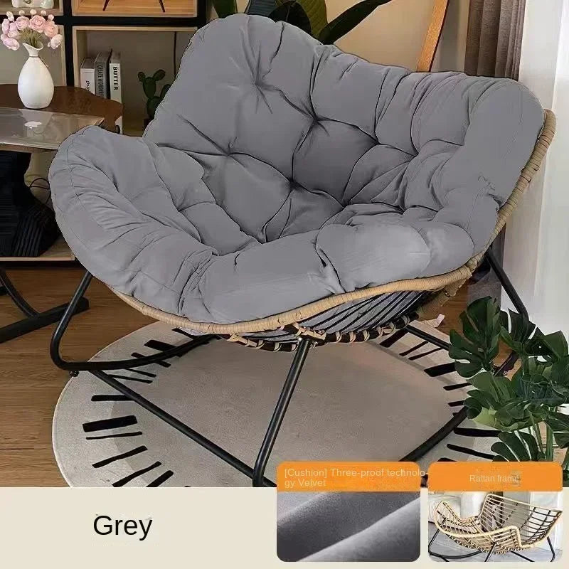 Single Rocking Chair Nordic Style Lazy Sofa