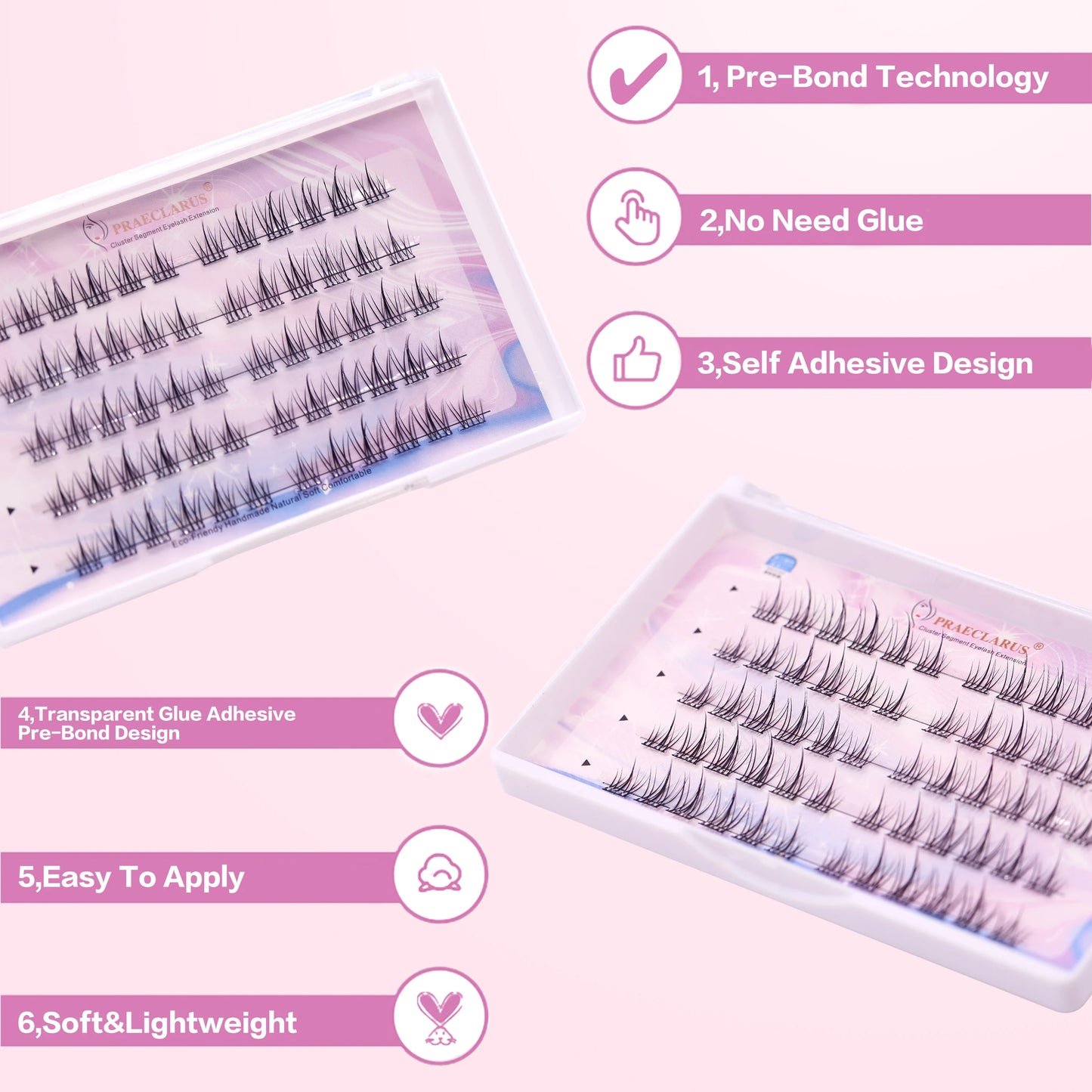 No Glue Needed DIY Eyelash Self Adhesive